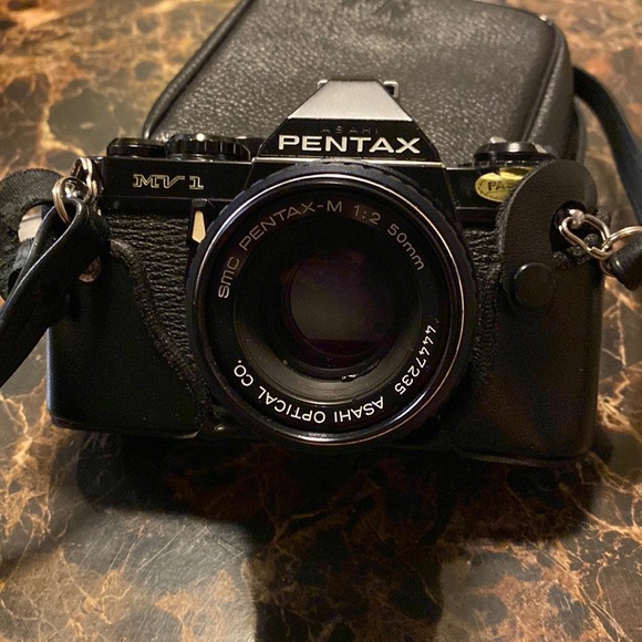 Pentax old school film camera still works
